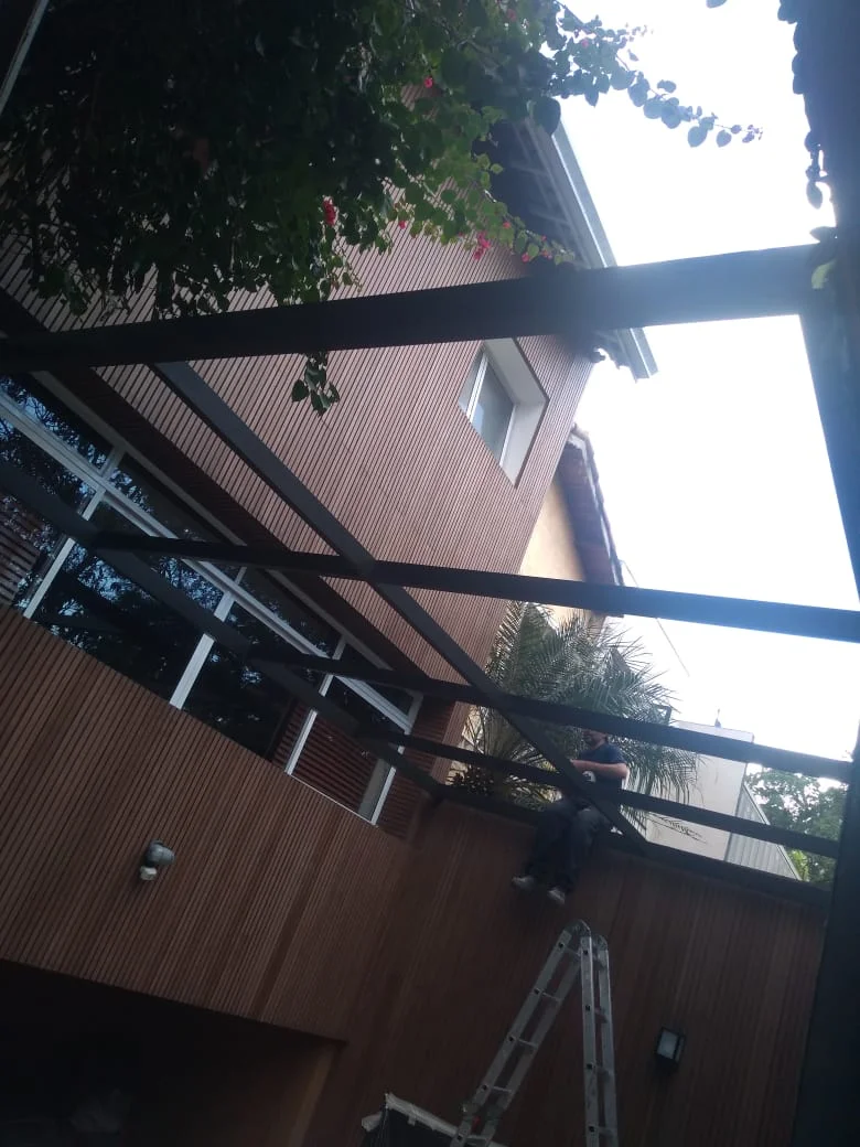 Cobertura de vidro — Structta Esquadrias de Alumínio
